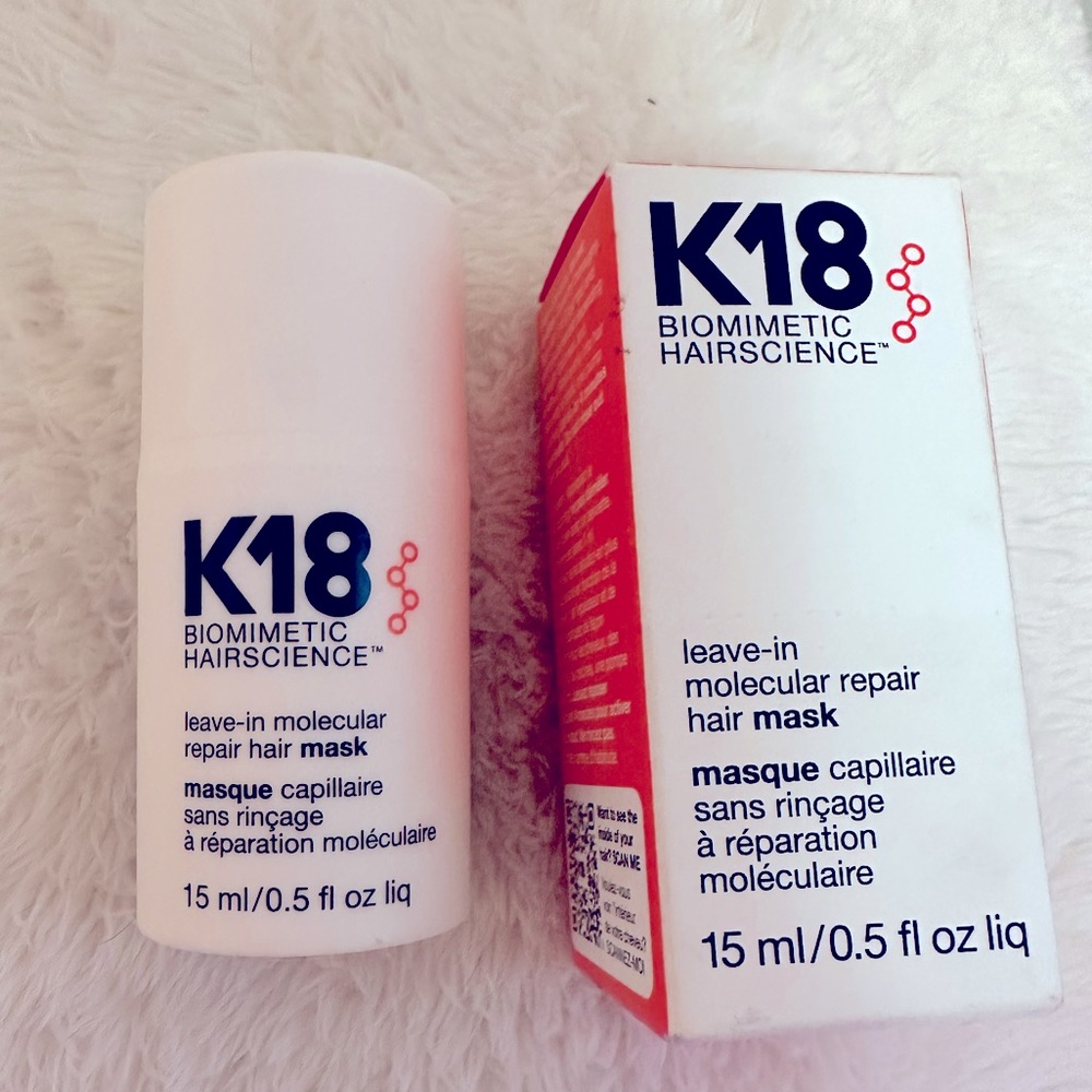 K18 Leave In Molecular Repair Hair Mask Trial Size - 0.5oz